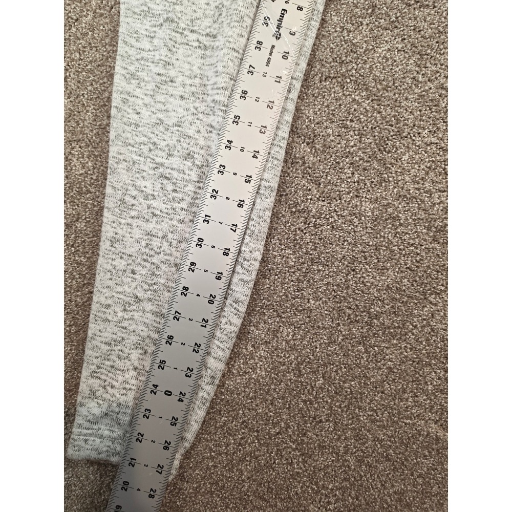 Thread & Supply Womens Marled Grey Knit Joggers Fleece Lined Sweatpants Small - Picture 5 of 10